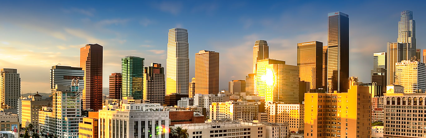 HeroImage California city skyline